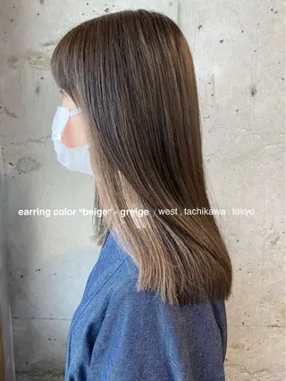 ロング カラー 竹嶌 健吾のヘアスタイル