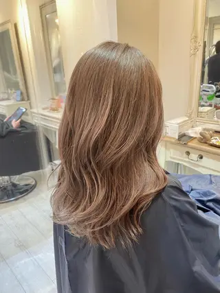 カラー 池田 桃子のヘアスタイル