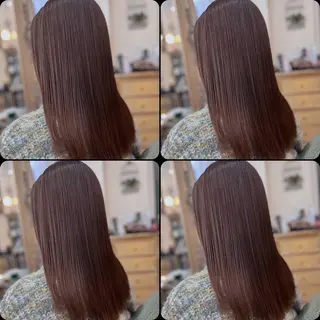 セミロング ❤︎大人シック ベージュrihoのヘアスタイル