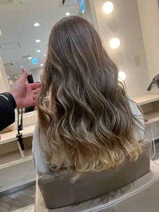 ミディアム カラー 🇺🇸海外デザイン iCON TOKYOのヘアスタイル