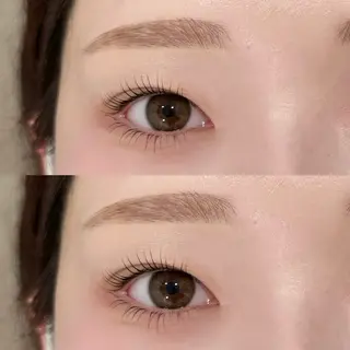 マツエク・マツパ 高持続パーマ× 骨格分析眉毛mikiのマツエク・マツパデザイン