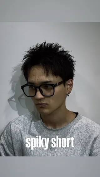 ショート ✂️メンズサロン✂️ SHINE✨浅野士稀のヘアスタイル