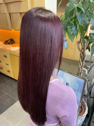 ロング 韓国ハイトーン🦋 hikariのヘアスタイル