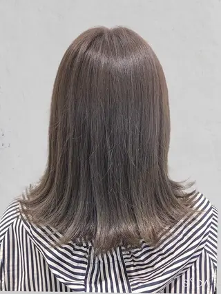 ミディアム カラー 💎レイヤーカット× 髪質改善💎後藤陸のヘアスタイル