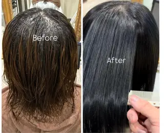 セミロング 髪質改善/縮毛矯正 /メンズ/佐澤りょうのヘアスタイル