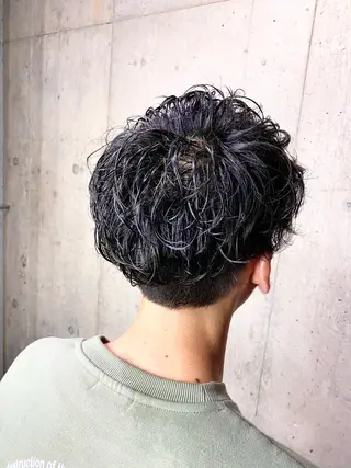 パーマ メンズ メンズブリーチカラー /パーマ ごーた立川のヘアスタイル