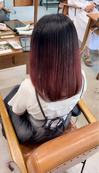 ミディアム Nicoru*所属・SONO 【一宮】のヘアスタイル