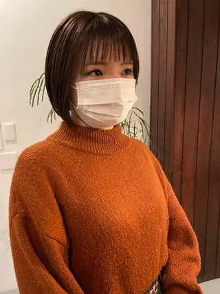 ショート silo所属・silo MOKA 顔周りカット🦦のヘアスタイル