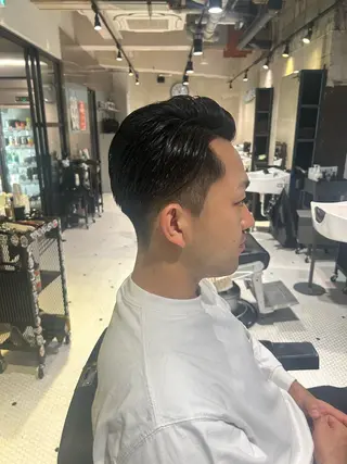 ショート FRANK’S BARBE(E)R THE STAND.所属・飯田橋メンズカット 高橋琴音のヘアスタイル