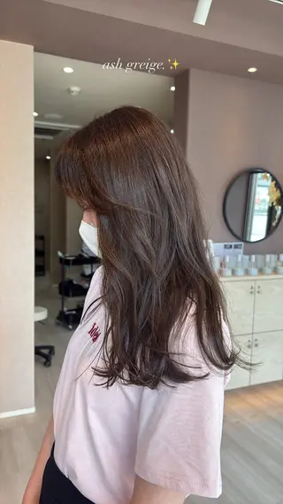 ロング カラー 岐阜/各務原 スタイリスト🎀のヘアスタイル