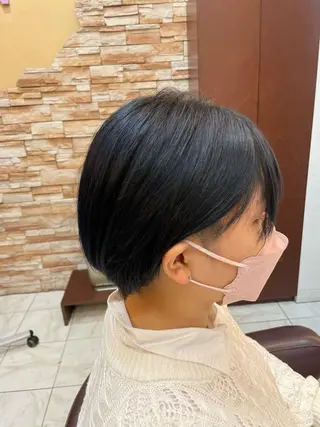 ショート 新籾 尚哉のヘアスタイル