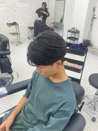 メンズ EXCIA三宮所属・三宮/曲がる縮毛矯正 /縮毛矯正/森眞斗のヘアスタイル