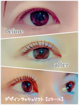 マツエク・マツパ Relyna Eyelash Salon所属・河原 里恵のマツエク・マツパデザイン