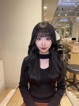 セミロング ETOWA shinjuku所属・小顔似合わせ提案/ レイヤー/川澄かずまのヘアスタイル