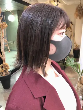 ショート カラー 千葉 郁也のヘアスタイル