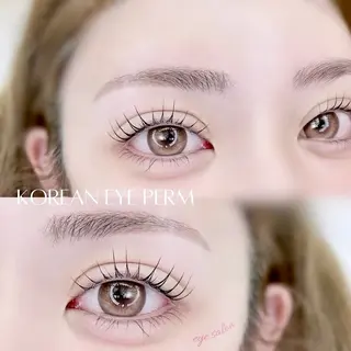 マツエク・マツパ eye＋nano所属・韓国風束感まつ毛🩵 Nozomiのマツエク・マツパデザイン