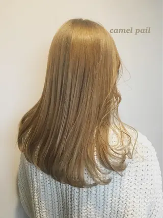 ロング カラー ヘアアレンジ topstylist 芳賀みなみのヘアスタイル