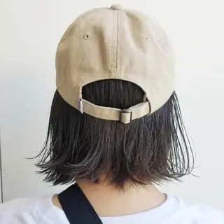 ショート カラー パーマ iplus✴ まつげ、眉毛、耳つぼのマツエク・マツパデザイン