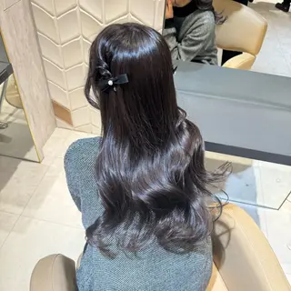 ロング カラー募集中 広井優菜のヘアスタイル