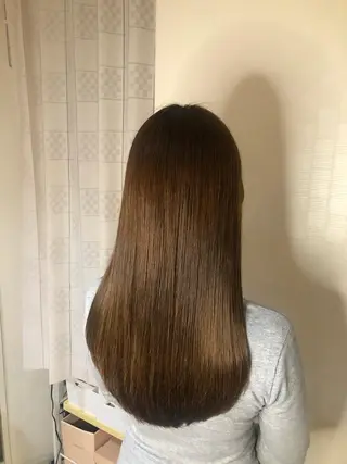 ロング ⚪️髪質改善 縮毛 店長 コウ⚪️のヘアスタイル