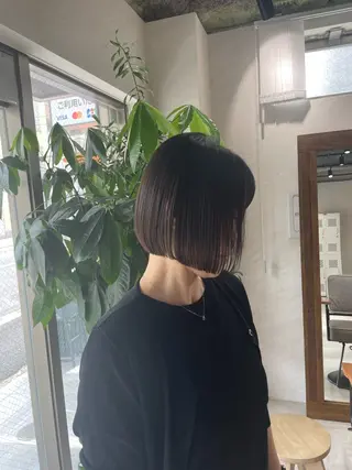 ショート カラー 🍐透明感カラー🍐 レイヤーカットのヘアスタイル