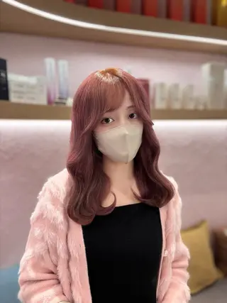 ロング カラー merc.谷本 澪のヘアスタイル