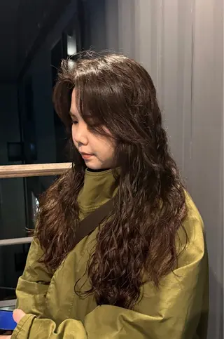 パーマ GNM TOKYO GUNHEE&MUJIN所属・AYANE ◝✩韓国ヘアのヘアスタイル