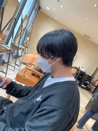 メンズ 亀川蓮 Agu hairのヘアスタイル