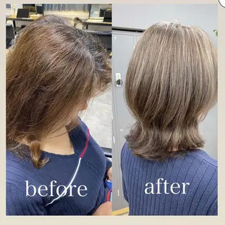 ショート カラー GIEN 西宮ガーデンズプラス所属・中尾 碧斗のヘアスタイル