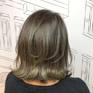 ミディアム カラー レイヤー⭐️カラー ⭐️平川雅史のヘアスタイル