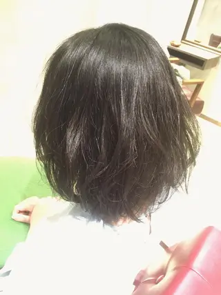 ミディアム 松村 崇弘のヘアスタイル