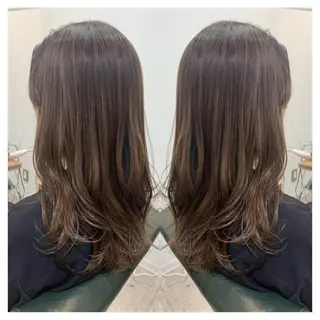 ロング カラー 村山 茉衣のヘアスタイル