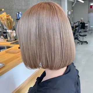 ショート カラー Lull (シェアサロンReco VIProom)所属・Lull1人美容室 バレイヤージュのヘアスタイル