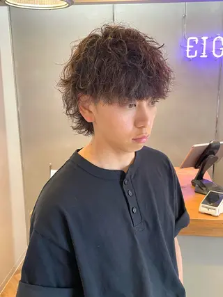 パーマ メンズ 福永速人 /メンズパーマのヘアスタイル