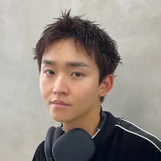 ショート カラー メンズ 渋谷 メンズショート 佐伯 将のヘアスタイル