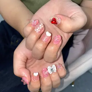 ネイル I P'ink nail salon所属・I pinknail 韓国風·持ち込み専門のネイルデザイン