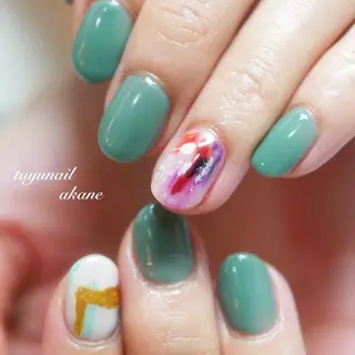 ネイル ネイルサロン・ネイルスクール　たゆnail所属・ネイルサロン 【たゆnail】のネイルデザイン