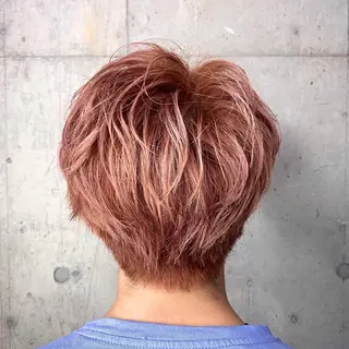 メンズ メンズブリーチカラー /パーマ ごーた立川のヘアスタイル