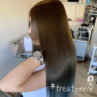 ロング カラー 韓国×髪質改善💊 似合わせ/武田涼のヘアスタイル