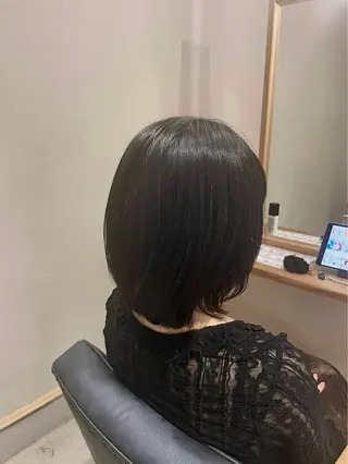 ミディアム BASE hair所属・risa / base hairのヘアスタイル