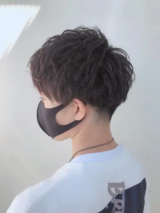 ショート ヘアアレンジ メンズ メンズZina代表 田端 麗治のヘアスタイル