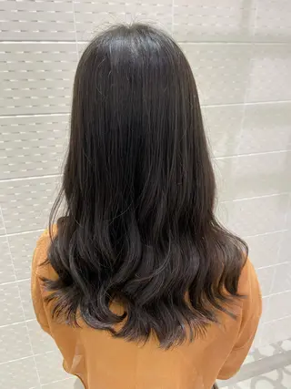 セミロング 日置美容室所属・石井 佑飛のヘアスタイル