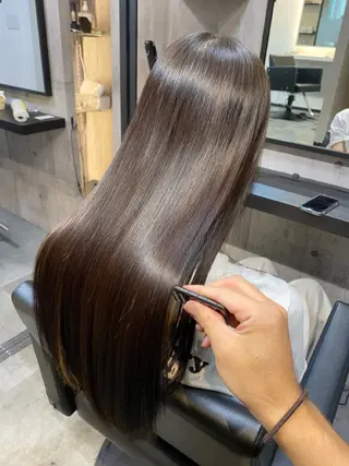 ロング 🟡【美髪専門店】 ✨褒め髪/艶髪🟡のヘアスタイル