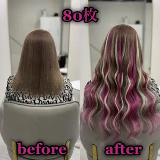 ロング シールエクステ ☆KOSEI☆のヘアスタイル