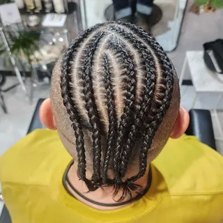 ヘアアレンジ メンズ セミロング ESTELA所属・ESTELA... OHARA のヘアスタイル