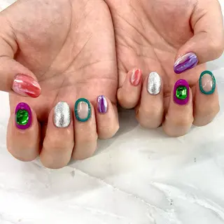 ネイル KODA308 Saoriのネイルデザイン