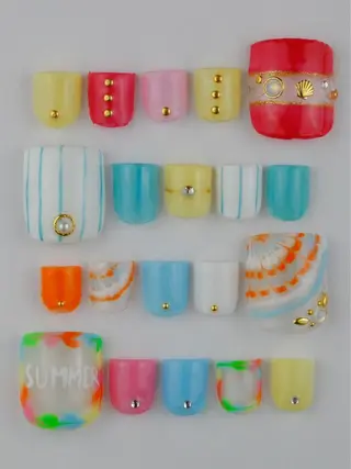 ネイル an sucre baseのネイルデザイン