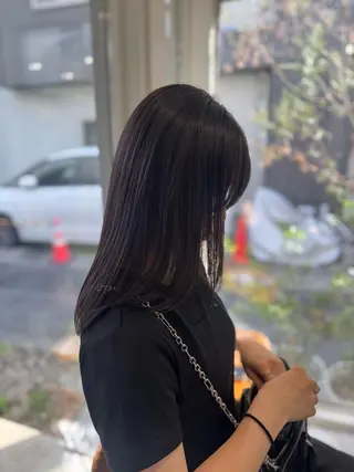 ロング カラー 艶カラー 🤍🫧/makoのヘアスタイル