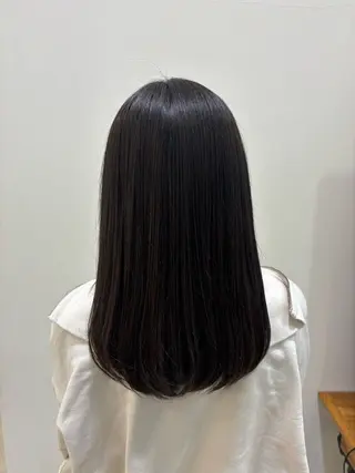 セミロング カラー レナーク  ルグラン もも🍑のヘアスタイル