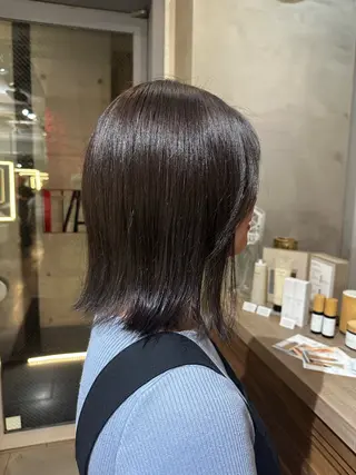 ミディアム カラー ANTI/ ISSEIのヘアスタイル